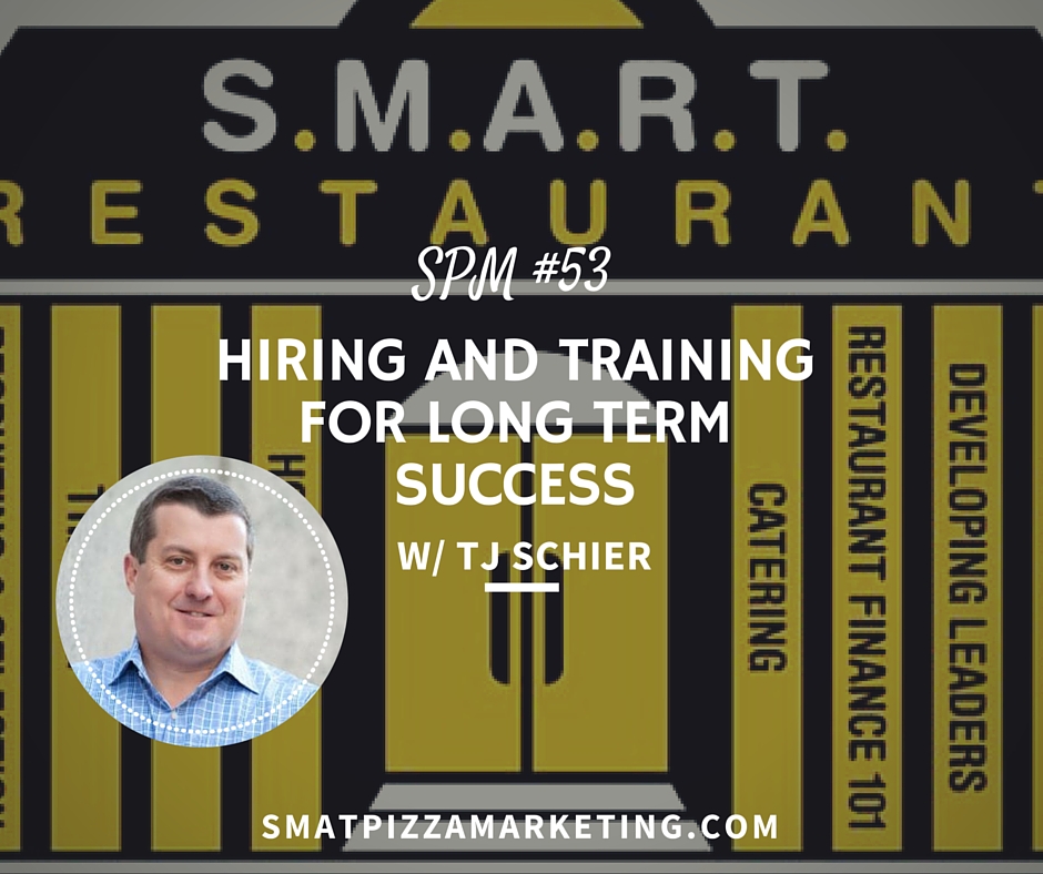 Hiring and training for pizzerias